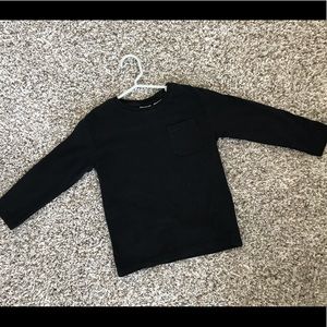 Zara black long sleeves. Size 4-5 years old.